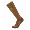 Point6 10th Mountain Light Cushion Over The Calf Socks, Coyote Brown, Large, PR 11-0700-402-07